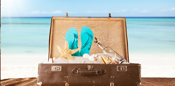 vacation suitcase medicine