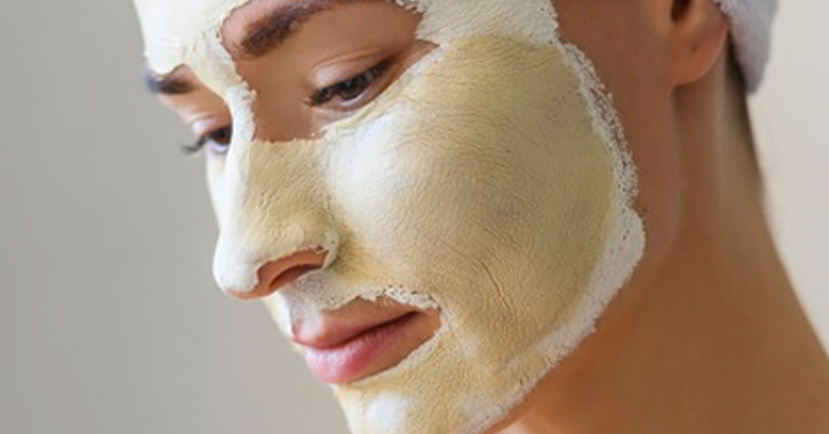face mask peeling