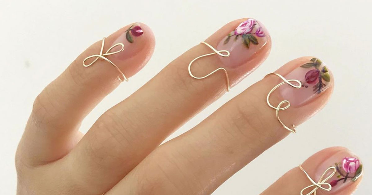 10 floral nail art που μπορούμε να κάνουμε στα νύχια μας! Γιατί είναι άνοιξη και γιατί ανοίγουν τα nail studio!