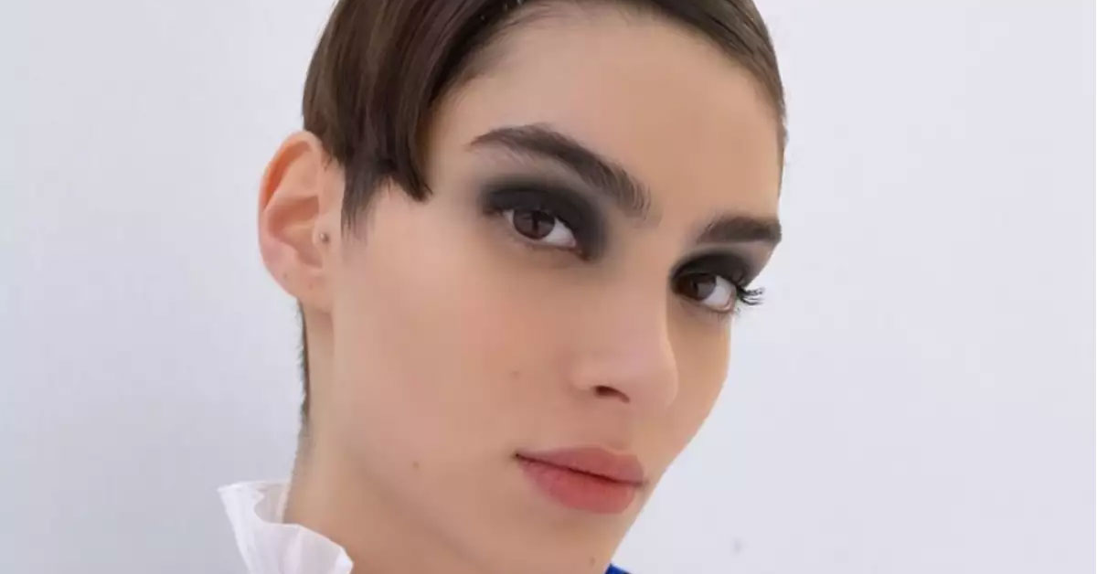 chanel makeup model