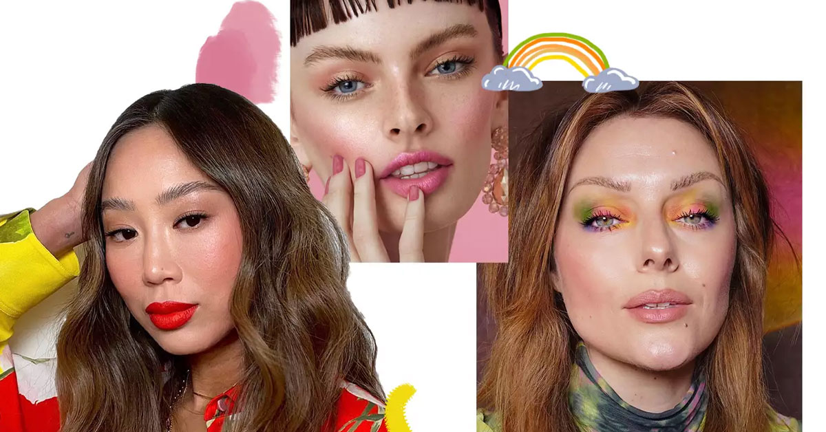 7 χρωματιστά μακιγιάζ για την άνοιξη που μας φτιάχνουν τη διάθεση