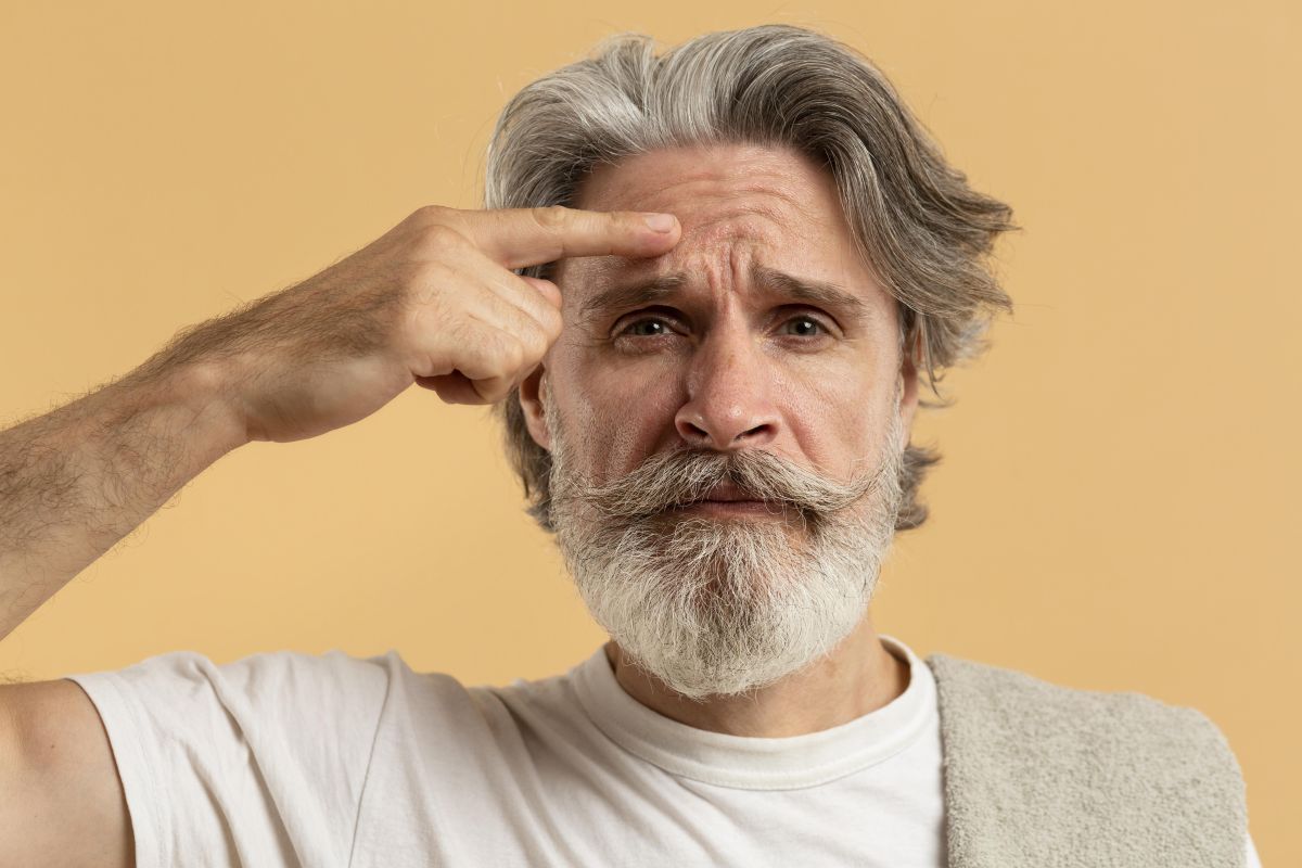 front-view-elder-man-with-beard-pointing-out-wrinkles